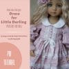 Pattern for doll, plaid dress for Little Darling