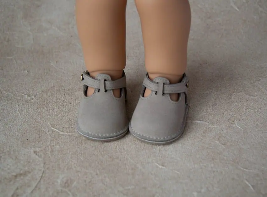 Shoes for Meadow BB, Genuine leather shoes for doll 18 inches. 3 img 8011.jpg