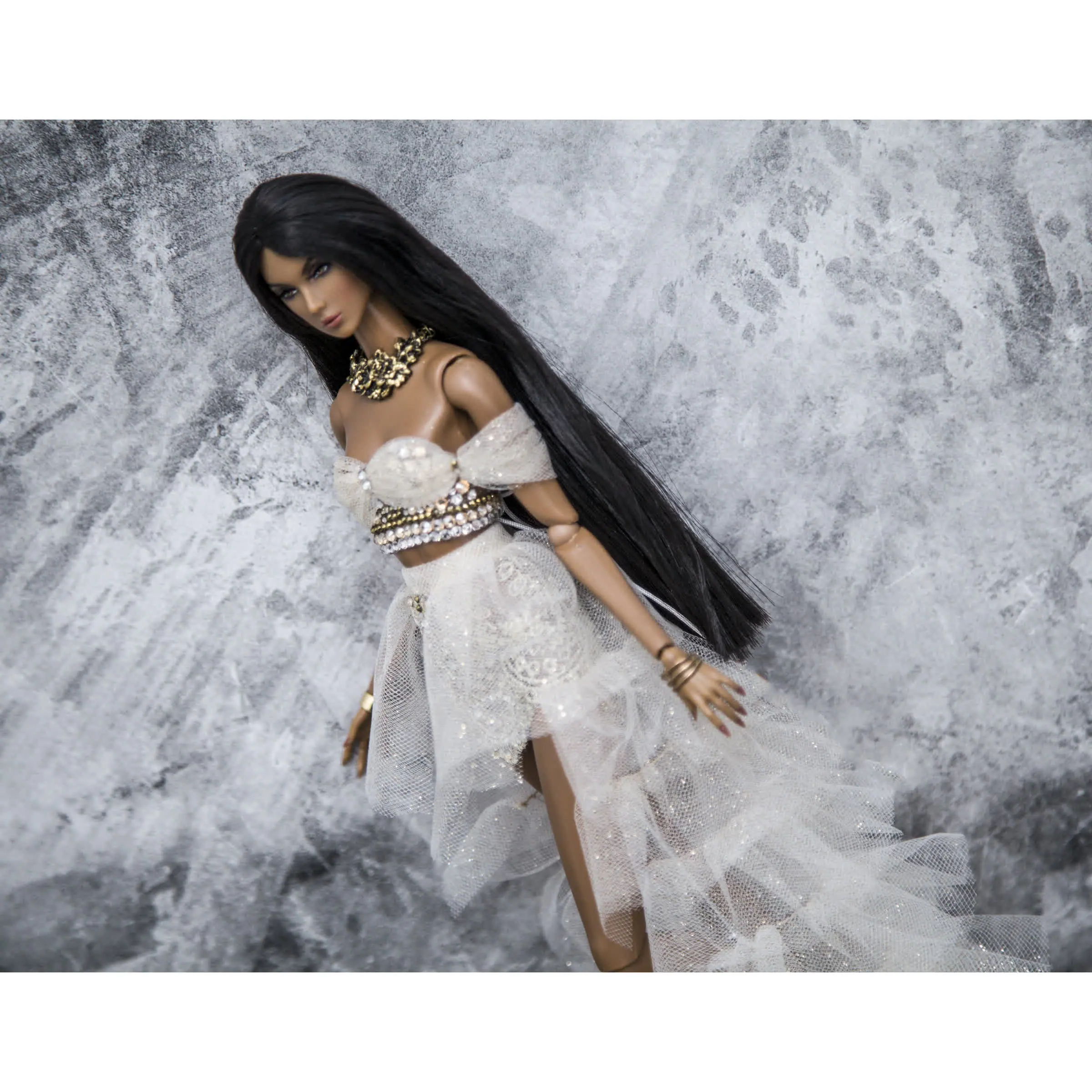 Set "Light Gold" top+skirt for Fashion Royalty NuFace 5 16.jpg