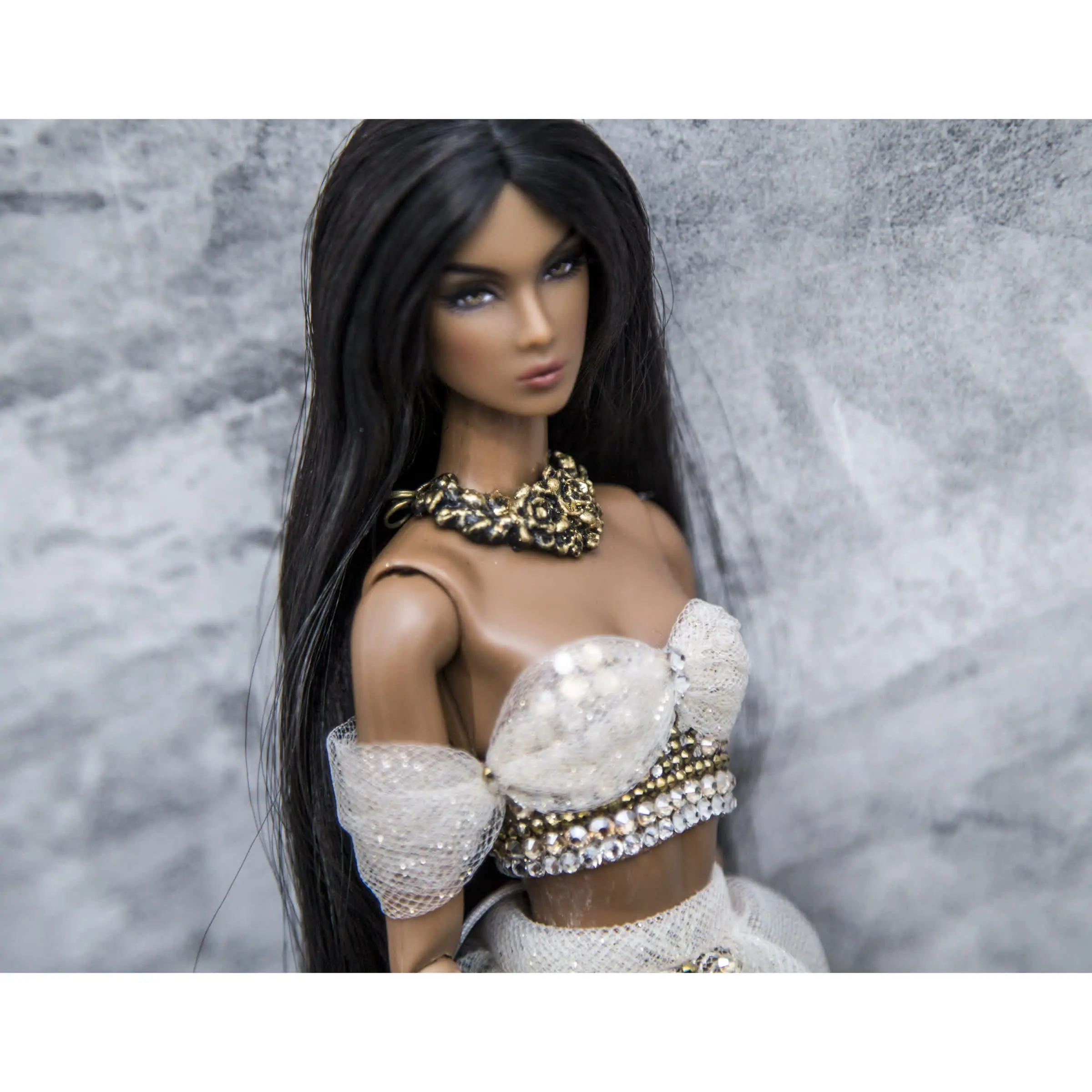 Set "Light Gold" top+skirt for Fashion Royalty NuFace 2 19.jpg