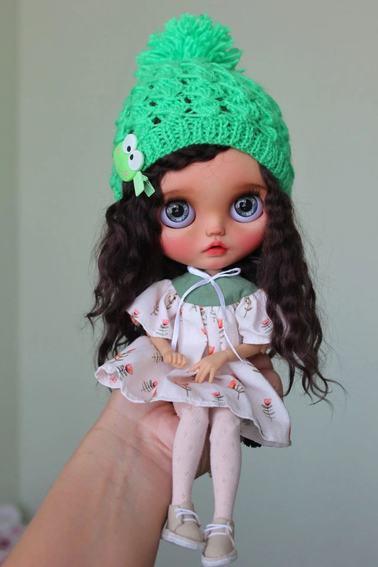 Custom Blythe doll Blythe with natural hair Blythe collectors 8 1000023660.jpg
