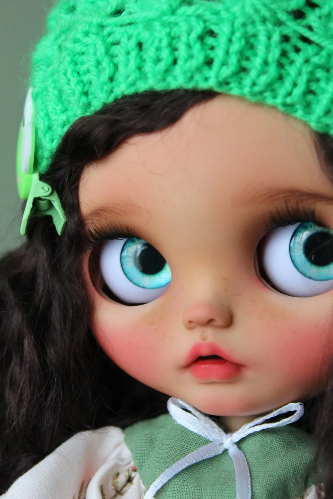 Custom Blythe doll Blythe with natural hair Blythe collectors 7 1000023652.jpg