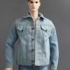 Adonis doll outfit realistic denim jacket