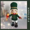 Nutcracker Amigurumi Crochet Pattern PDF in English