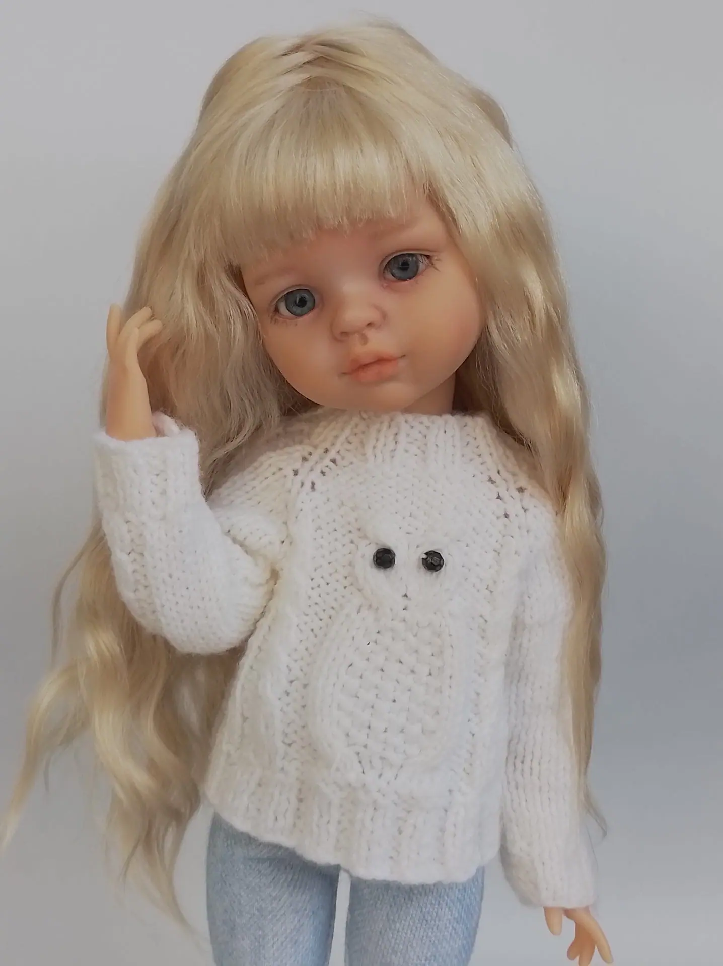 Sold out!Author's unique doll, a gift for a girl,for the interior 2 20240829 133331.jpg