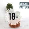 CROCHET PATTERN PENIS ELMIRAJEART
