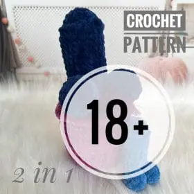 CROCHET PATTERN PENIS keychain ELMIRAJEART