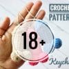 CROCHET PATTERN PENIS keychain ELMIRAJEART