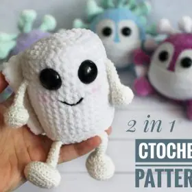 CROCHET PATTERN Toilet paper toy