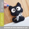 Black cat pattern