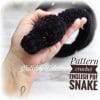 Crochet pattern PDF English snake