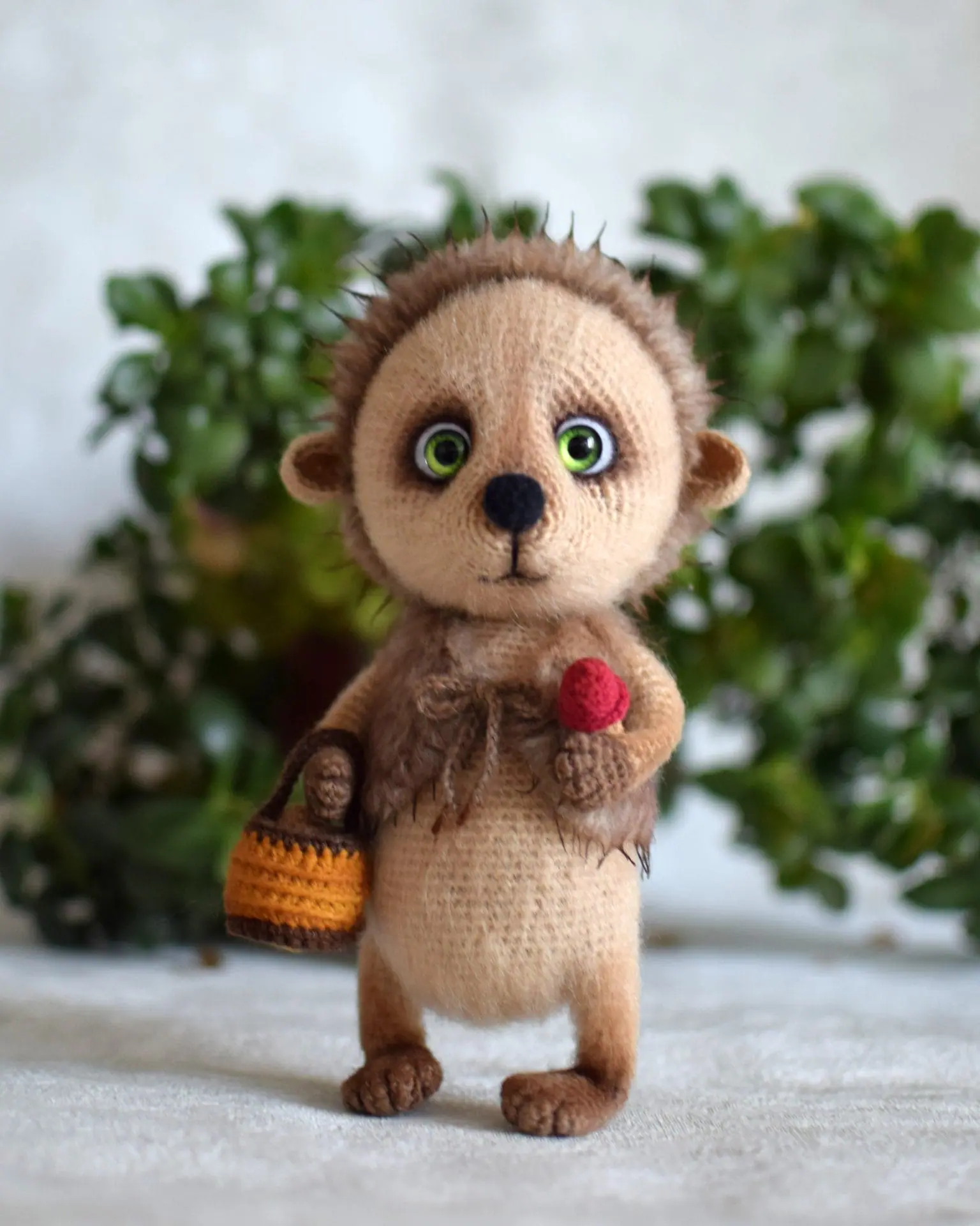 Amigurumi toy Hedgehog. PDF crochet Hedgehog pattern in English 2 2.jpg