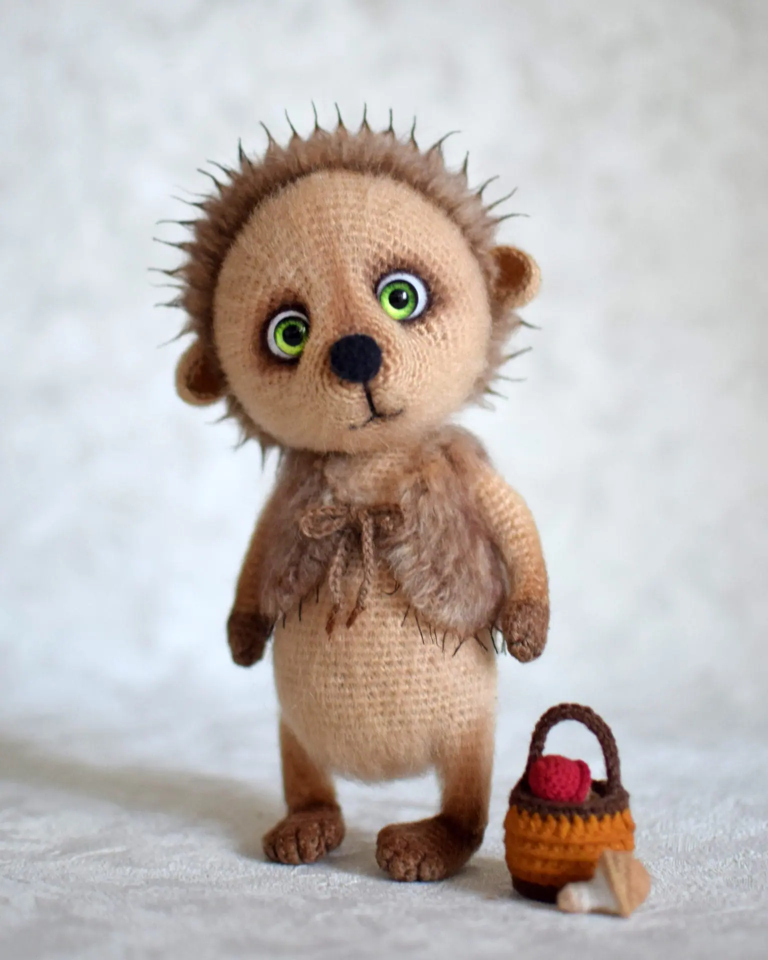 Amigurumi toy Hedgehog. PDF crochet Hedgehog pattern in English 3 4.jpg
