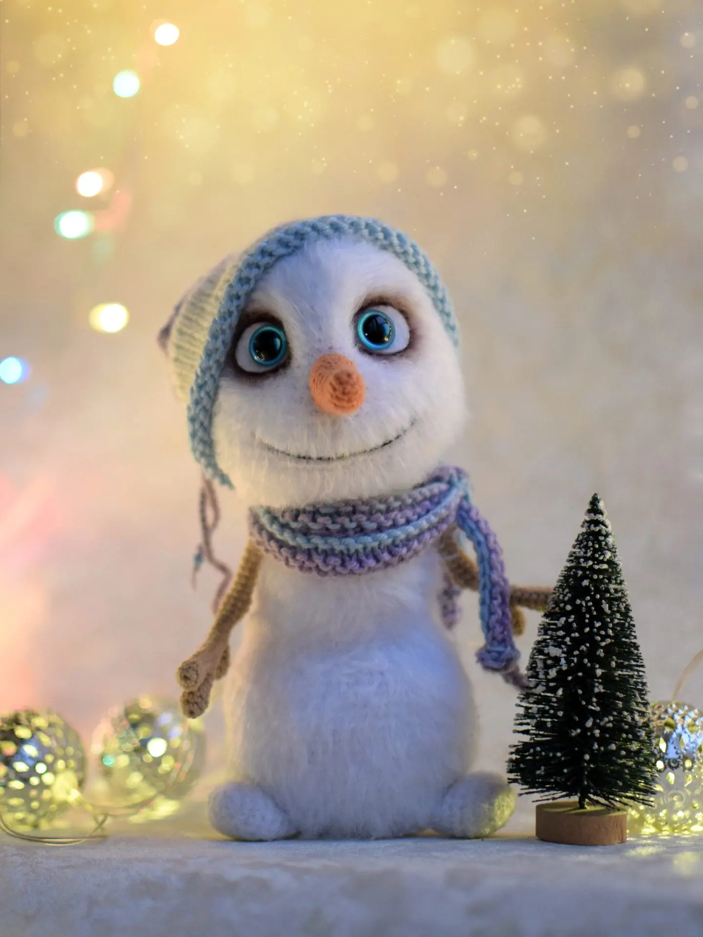 Amigurumi toy Snowman. PDF crochet snowman pattern in English 3 5.jpg