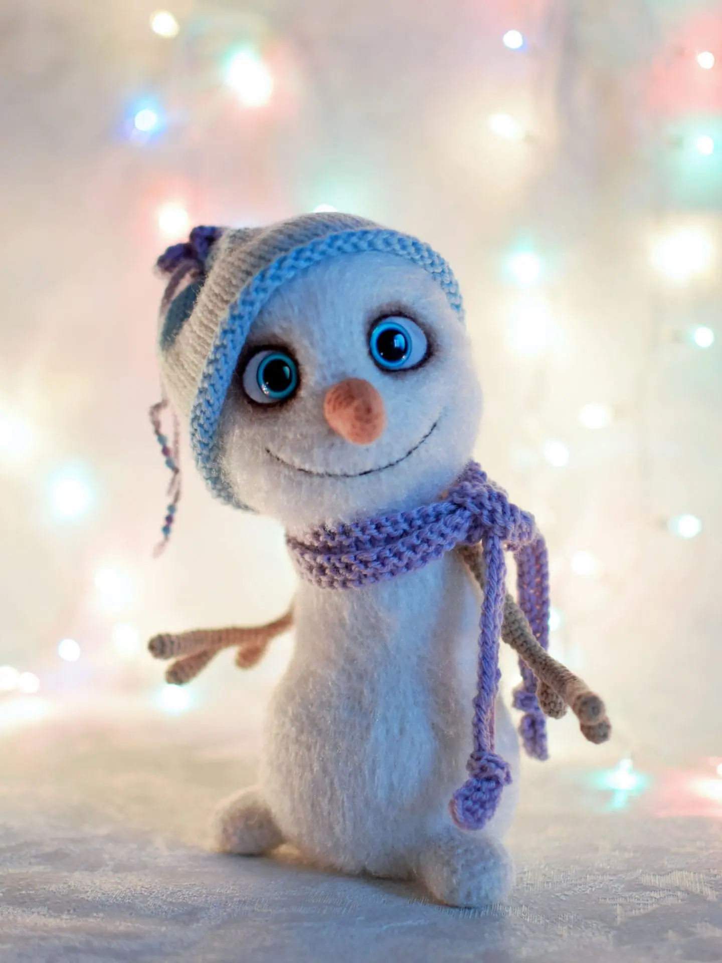 Amigurumi toy Snowman. PDF crochet snowman pattern in English 5 6.jpg