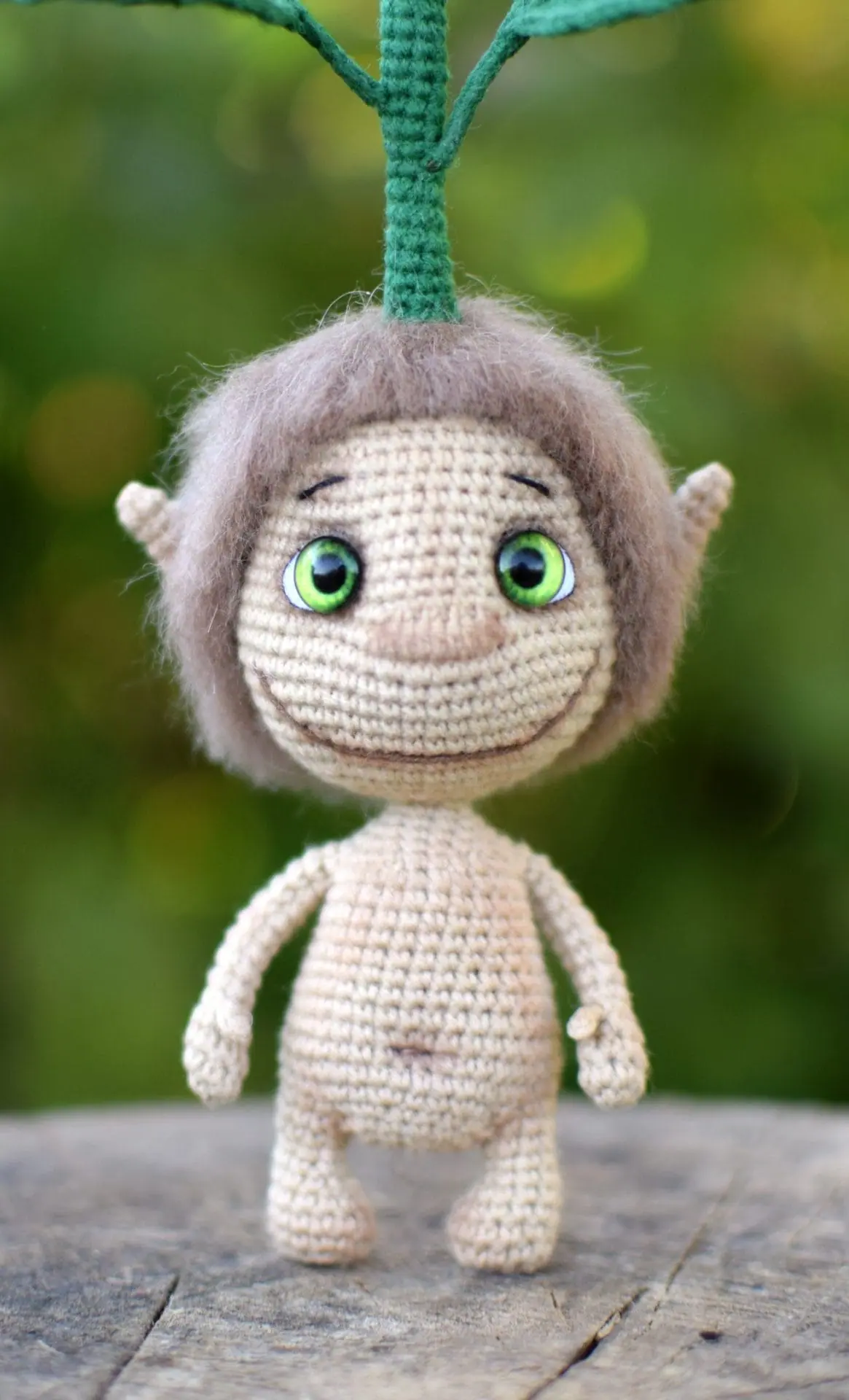 Amigurumi Sunflower child. PDF crochet pattern doll in English 4 img 4148.jpg