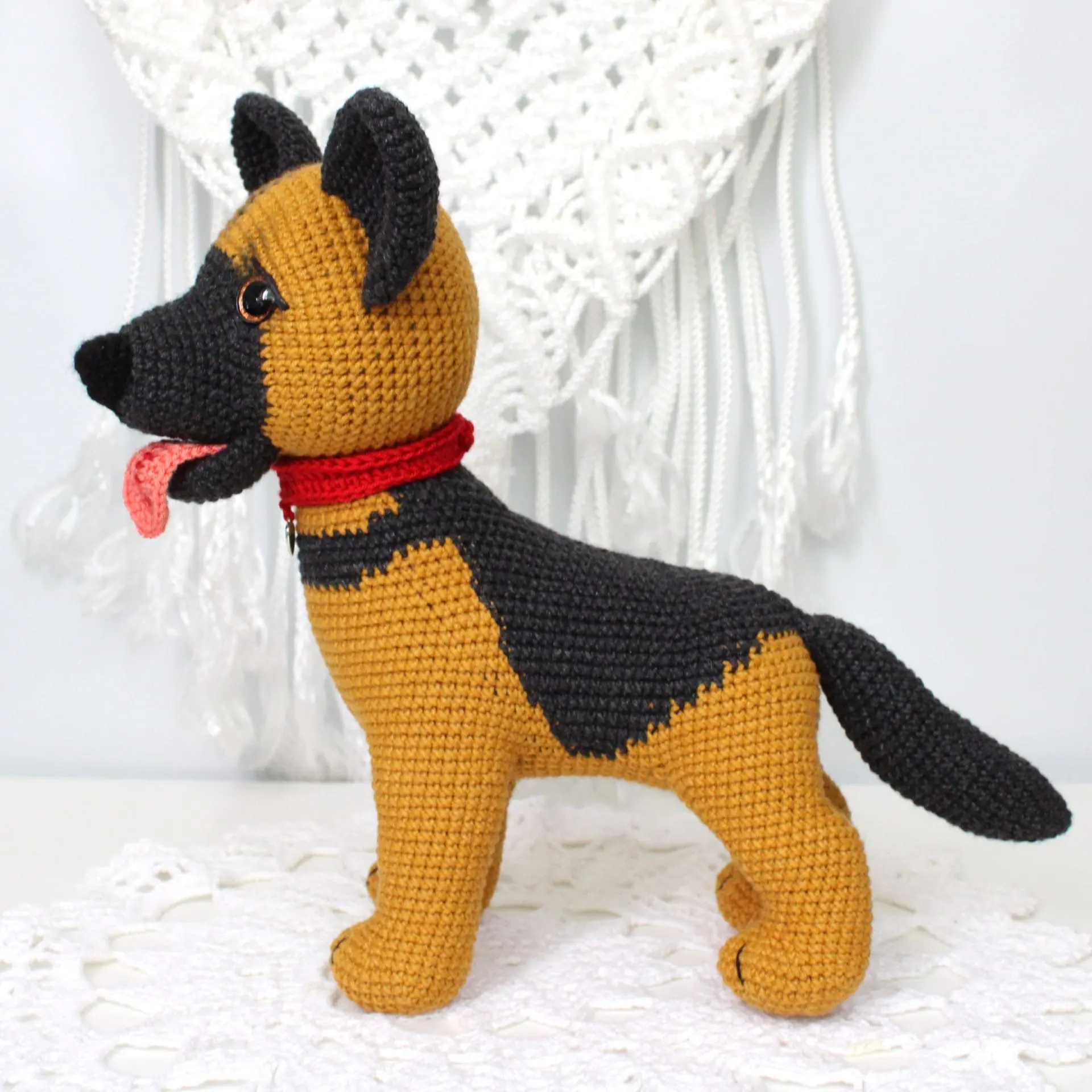 Shepherd dog crochet pattern PDF in English Realistic puppy 4 img 4073.jpg