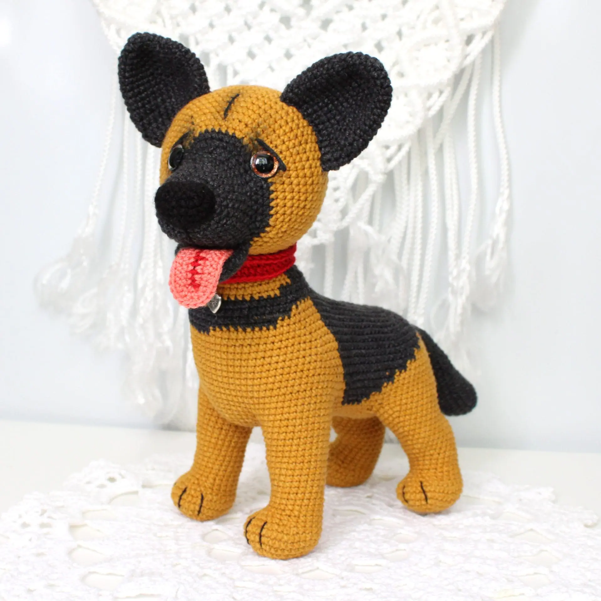 Shepherd dog crochet pattern PDF in English Realistic puppy 5 img 4076.jpg