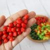 Miniature Red Pepper 1:12 Miniature Vegetables Miniature pepper Miniature farmer Realistic miniatures food for dolls