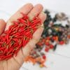 Miniature Chili Pepper 1:12 Miniature Vegetables Miniature pepper Miniature farmer Realistic miniatures food for dolls