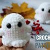 CROCHET PATTERN Ghost toy Halloween decor Amigurumi Ghost - Amigurumi tutorial PDF file