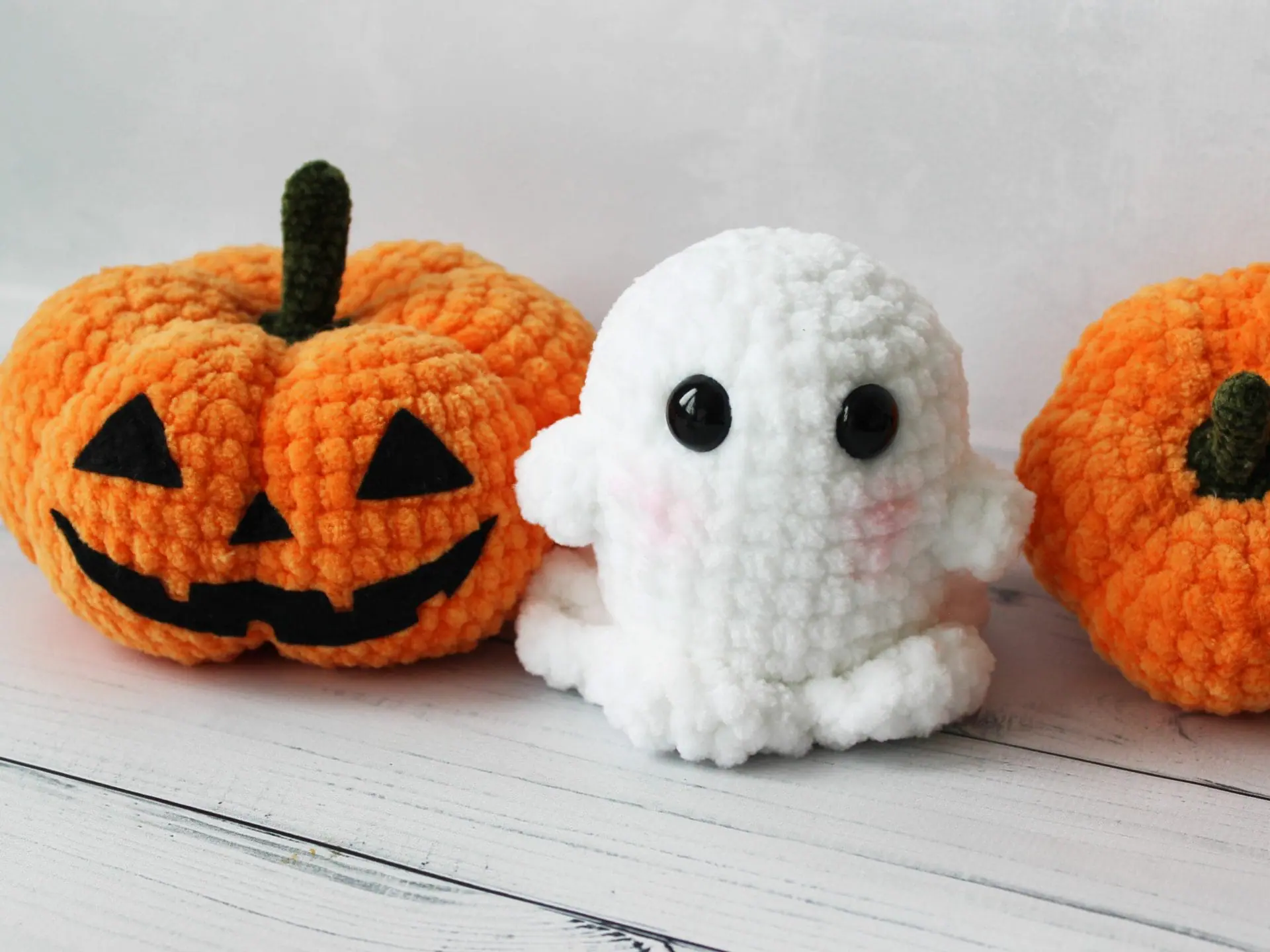 CROCHET PATTERN Ghost toy Pumpkin toy Amigurumi tutorial PDF file 5 CROCHET PATTERN Ghost toy Pumpkin toy