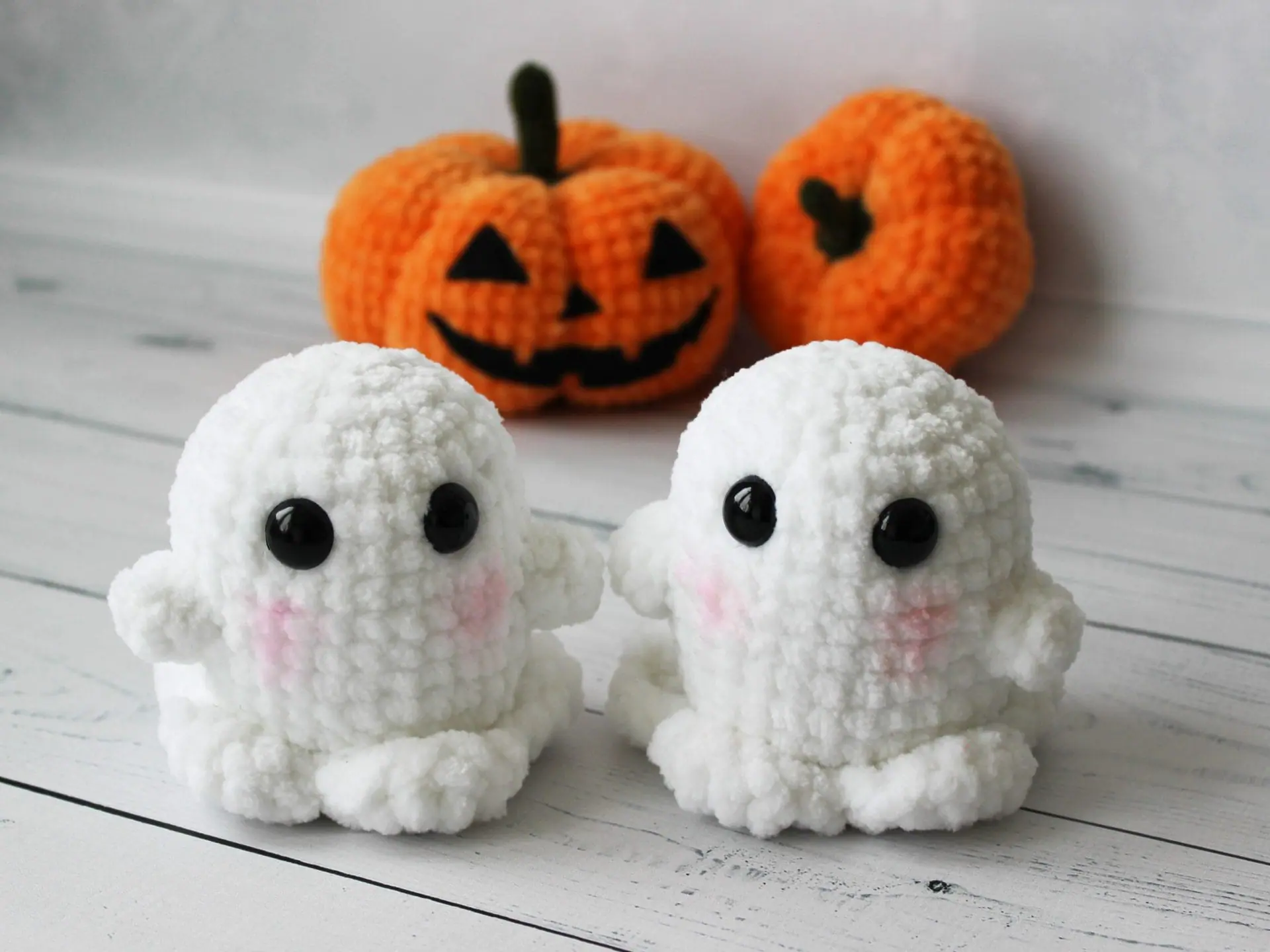 CROCHET PATTERN Ghost toy Pumpkin toy Amigurumi tutorial PDF file 6 CROCHET PATTERN Ghost toy Pumpkin toy