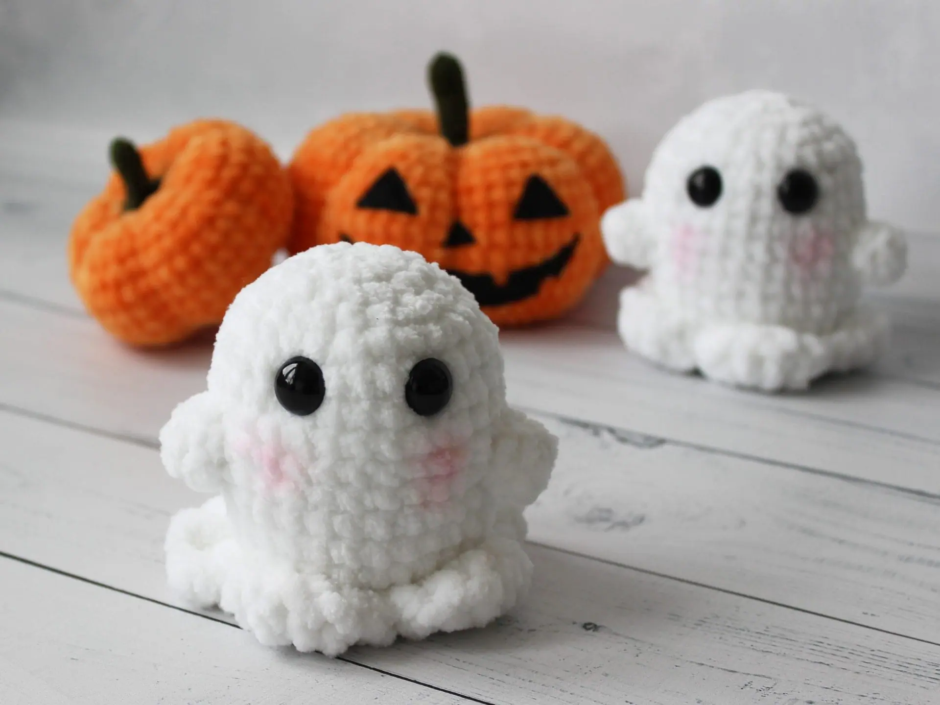 CROCHET PATTERN Ghost toy Pumpkin toy Amigurumi tutorial PDF file 7 CROCHET PATTERN Ghost toy Pumpkin toy