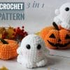 CROCHET PATTERN Ghost toy Pumpkin toy