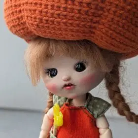obitsu doll pumpkin