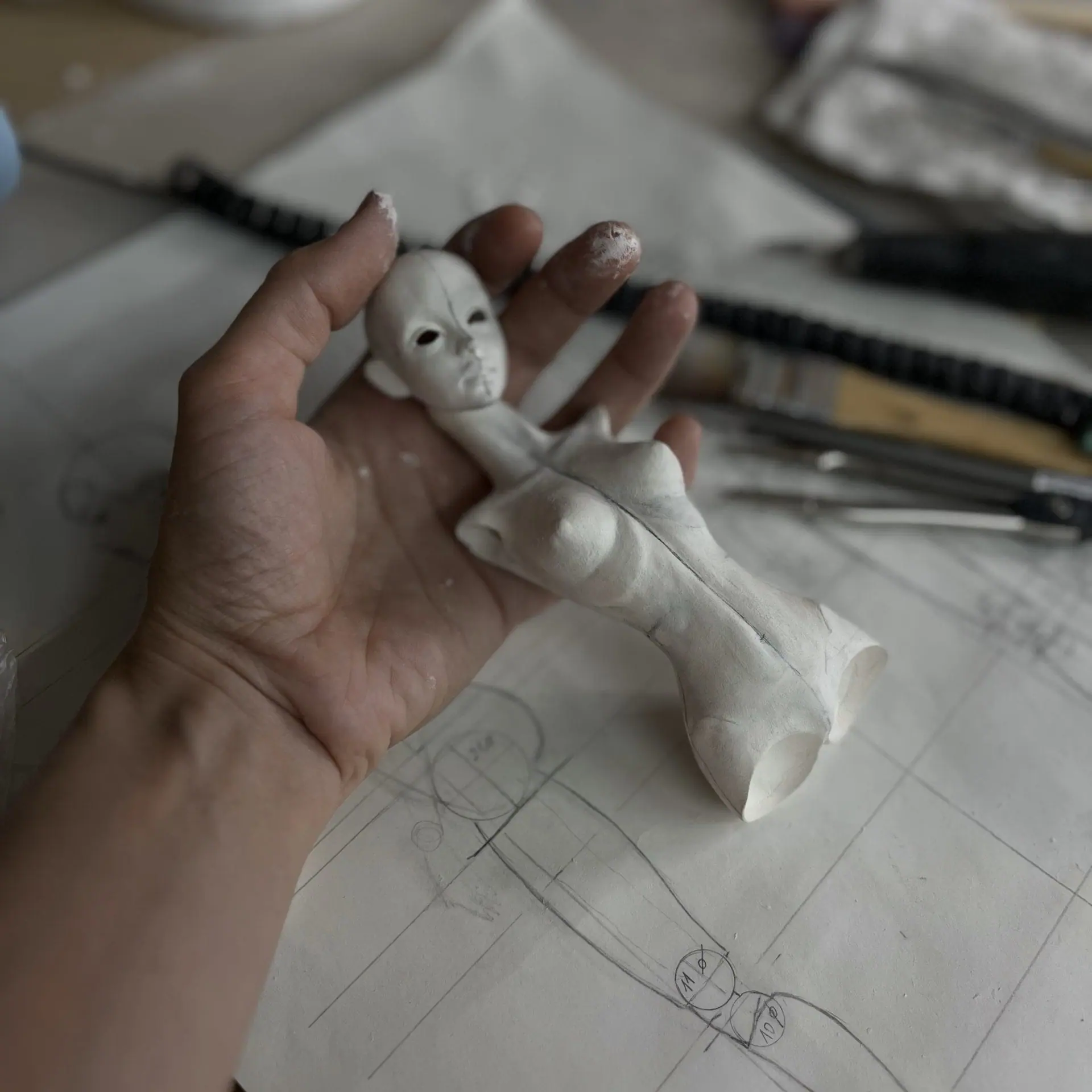 The master class Bjd doll. Just a sketch 4 sketch