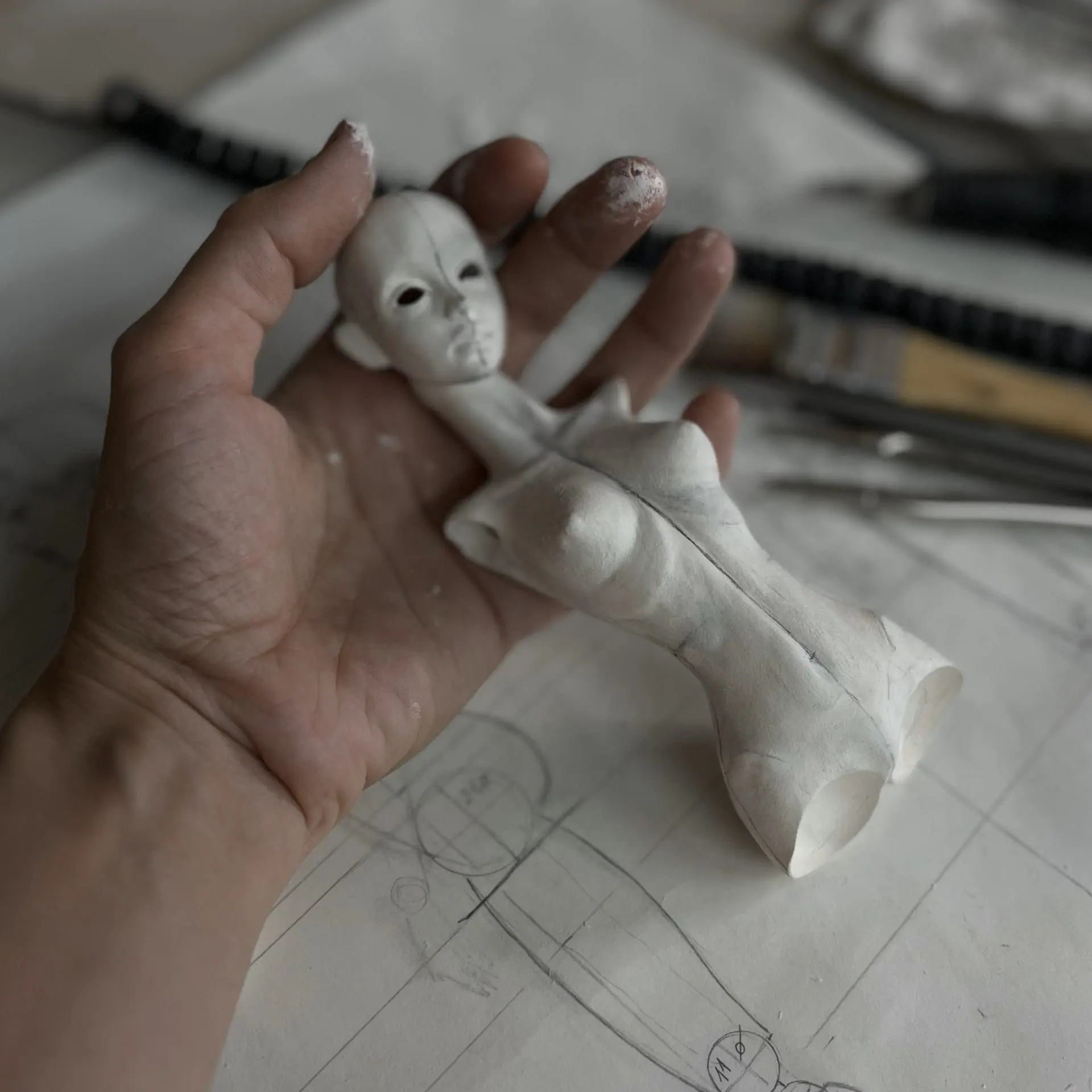 The master class Bjd doll. Just a sketch 1 sketch
