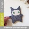 cat sewing pattern