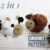 CROCHET PATTERN Bull toy Keychain Cow toy Accessory for car - Amigurumi tutorial PDF file