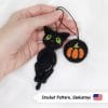 black cat crochet pattern