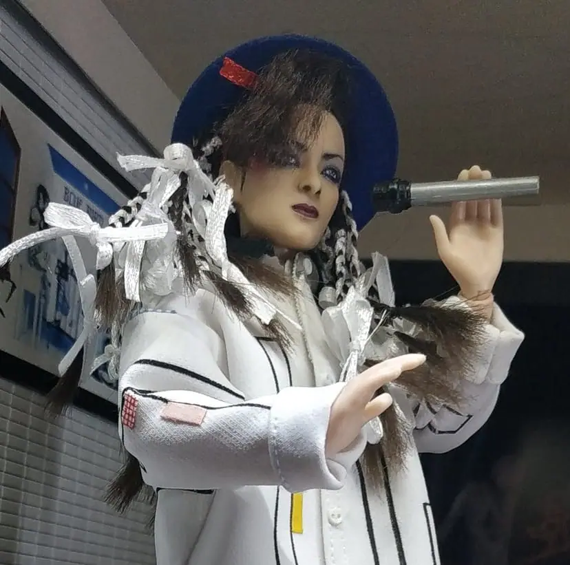 完璧 Custom art doll Boy George from Culture Club Live version ジャケット・アウター