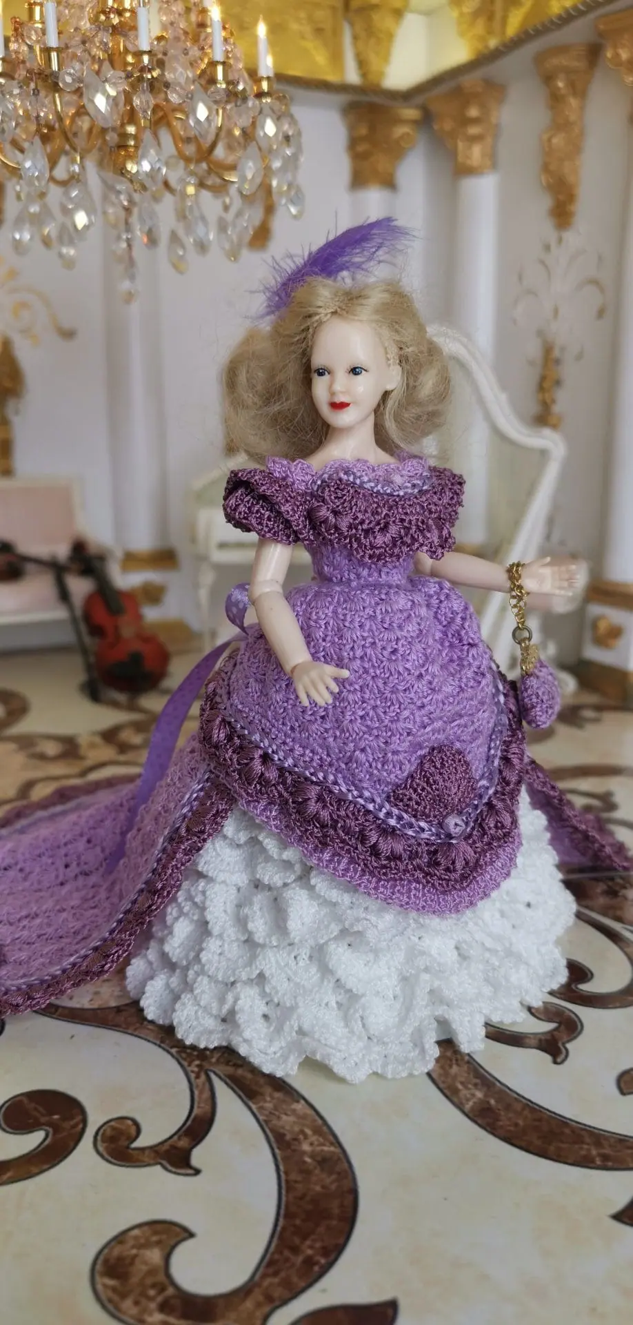 Miniature dress for female dolls from Heidi Ott 4 img 20241016 150923.jpg