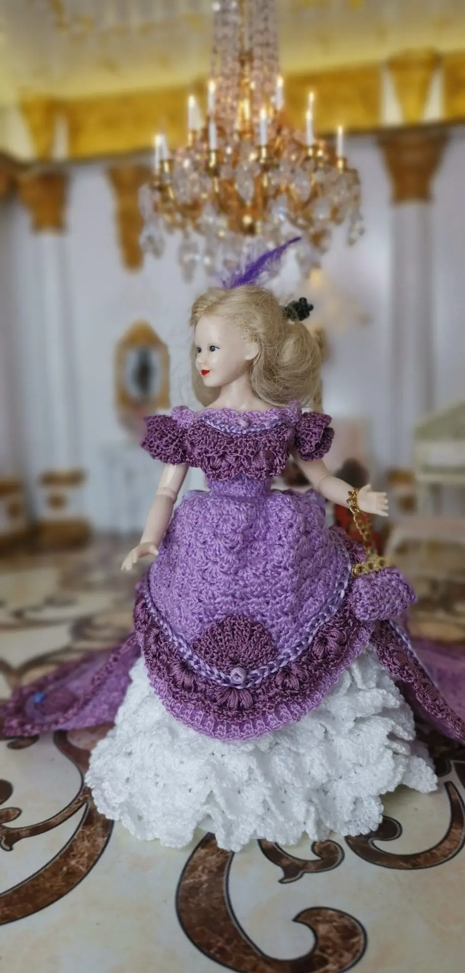 Miniature dress for female dolls from Heidi Ott 5 img 20241016 151039.jpg