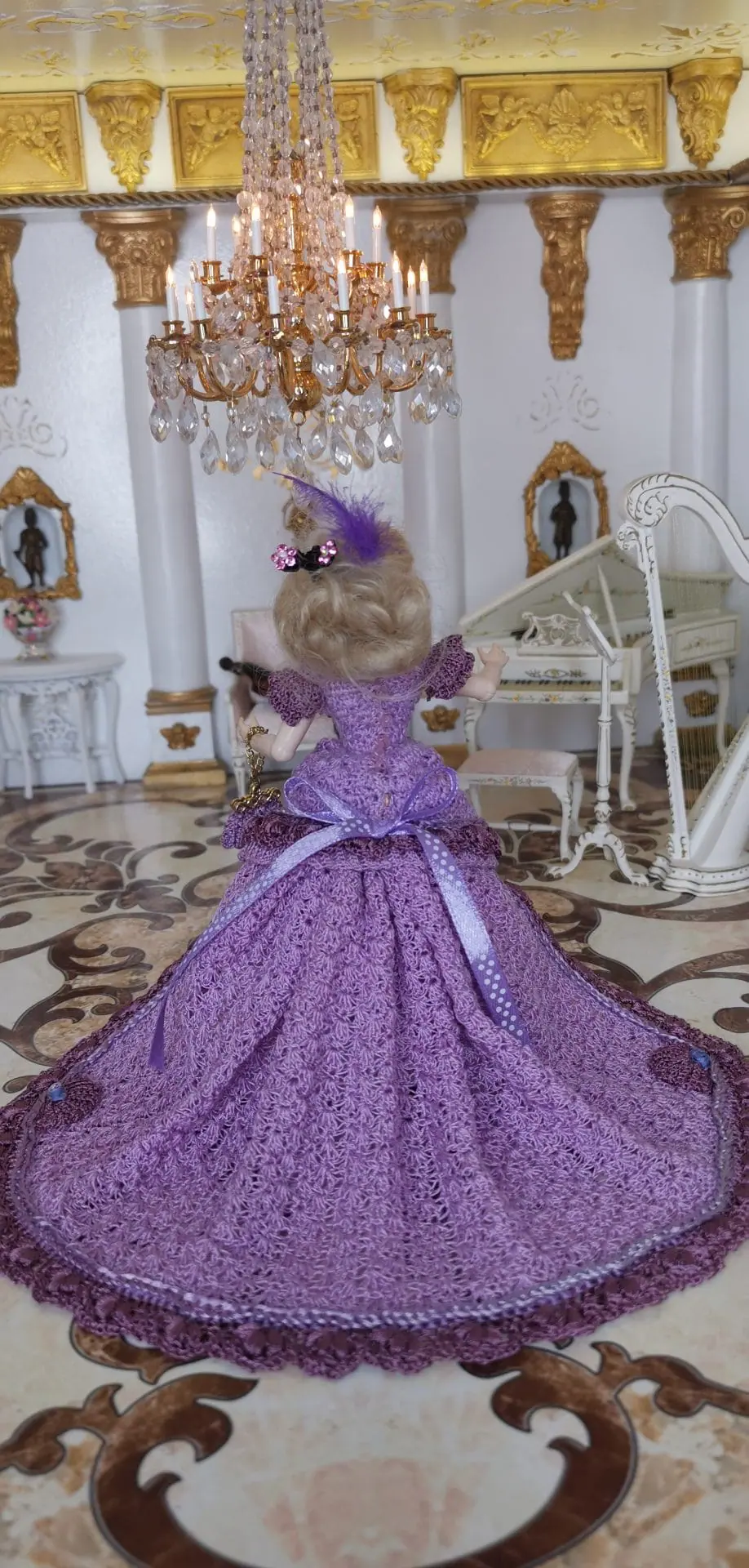 Miniature dress for female dolls from Heidi Ott 3 img 20241016 150732.jpg
