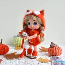 Crochet-doll
