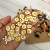 Miniature Eggs 1:12 Miniature fried egg Realistic miniatures food for dolls - Dollhouse miniatures