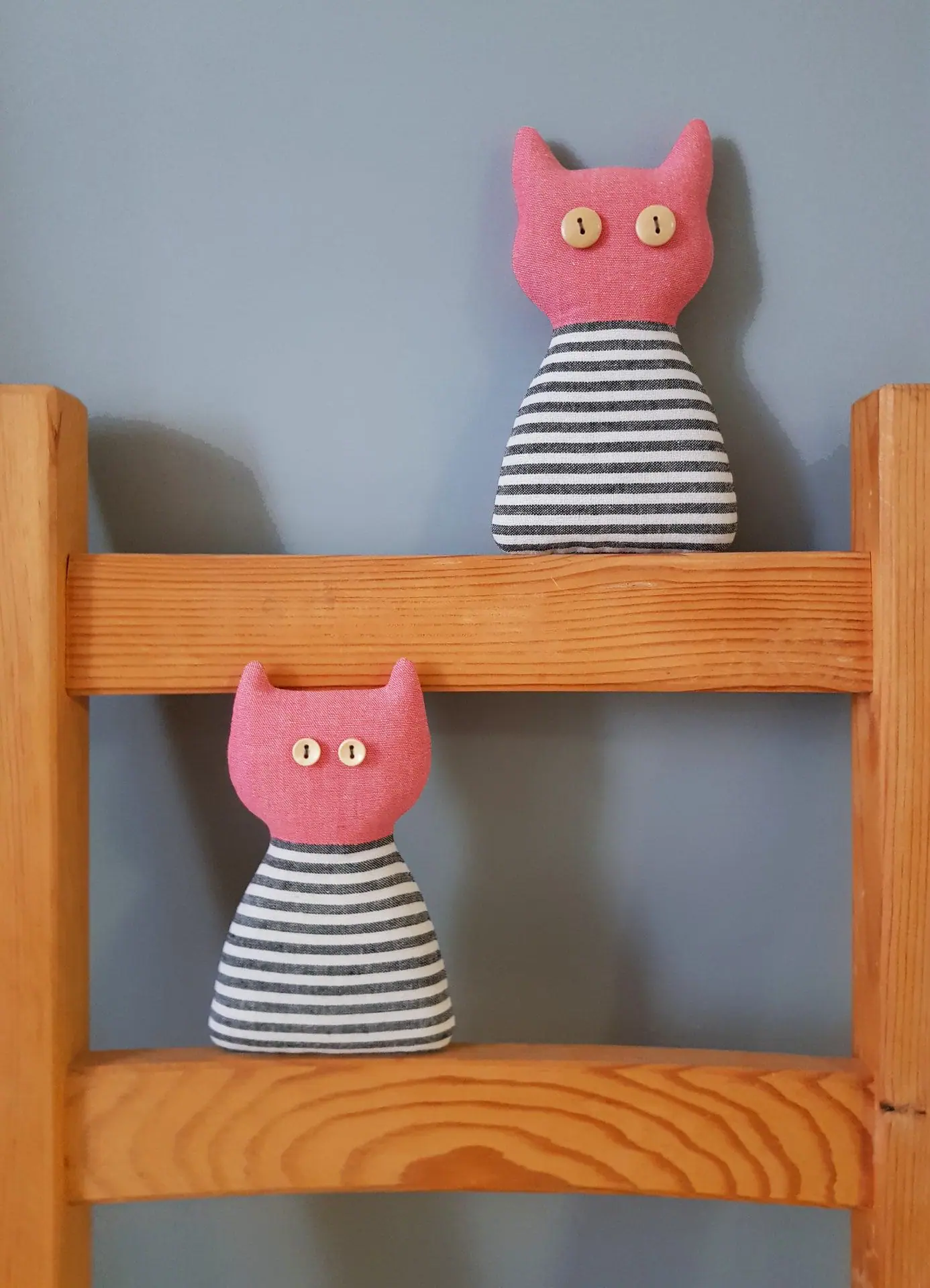 2 Cats Dolls patterns PDF, set 2 sewing tutorials, DIY RAG DOLL 10 cats dolls patters