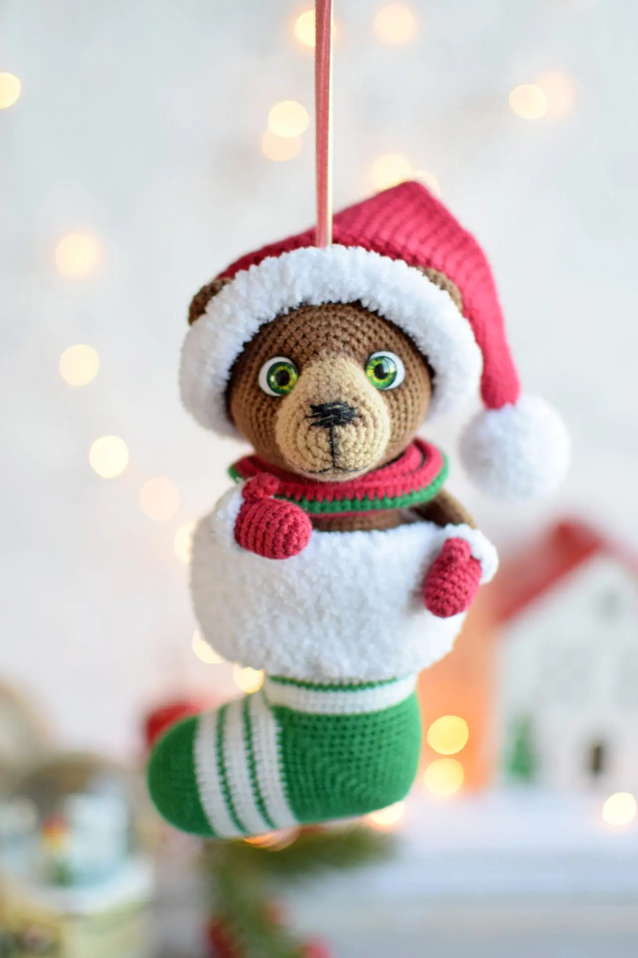Amigurumi Teddy Bear in the sock. PDF crochet pattern in English 8 dsc 06641.jpg