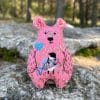 Collectible interior toy bear "Fish of my dreams"