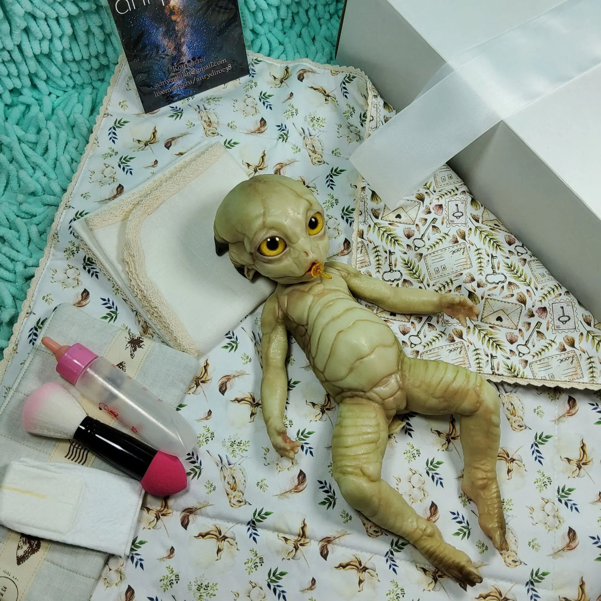 Reborn alien baby online