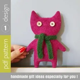 cat sewing pattern