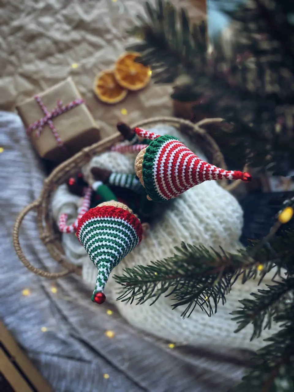 Christmas Elf girl, crochet pattern 7 elf pattern