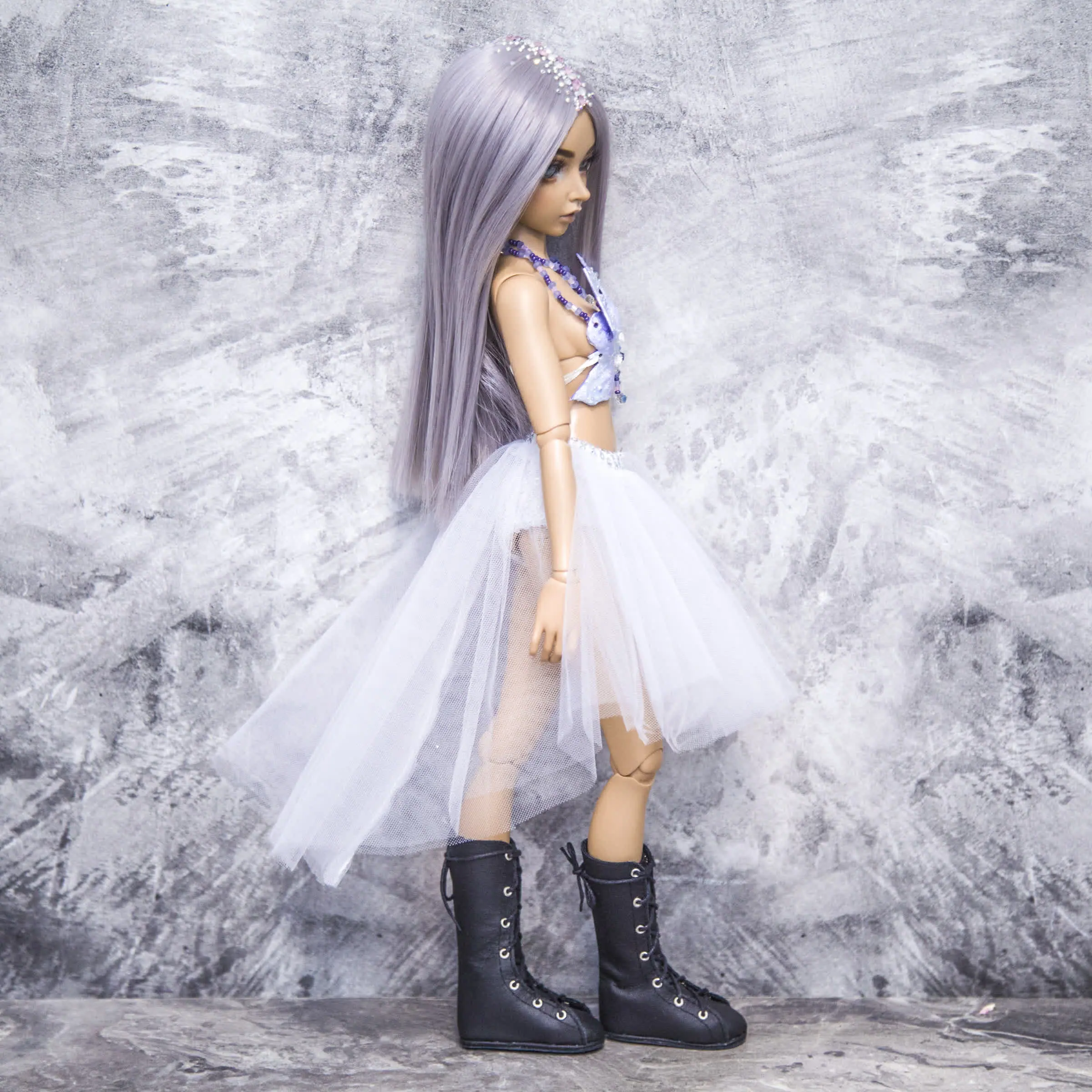 White Tulle Skirt for Minifee Fairyland 9 3.jpg