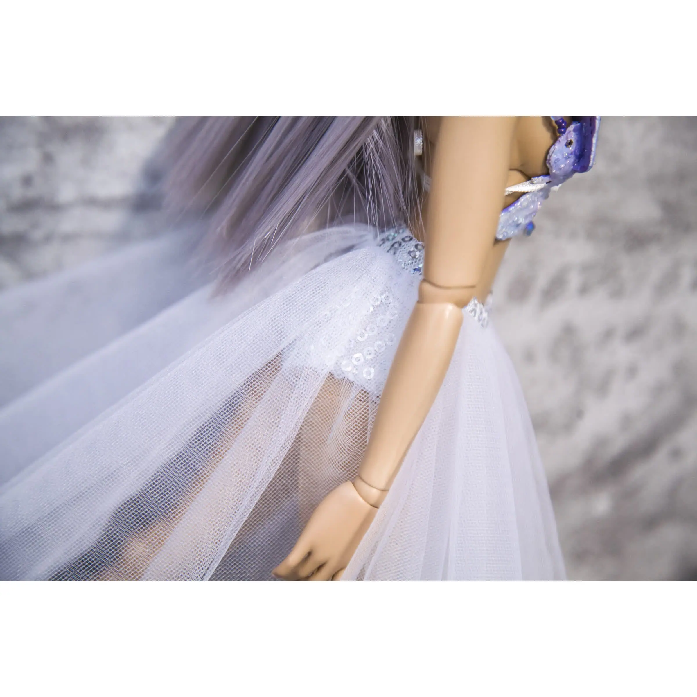 White Tulle Skirt for Minifee Fairyland 3 8.jpg