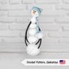snowman crochet pattern